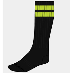 Barcode Berlin Chaussettes Gym Socks Vert fluo
